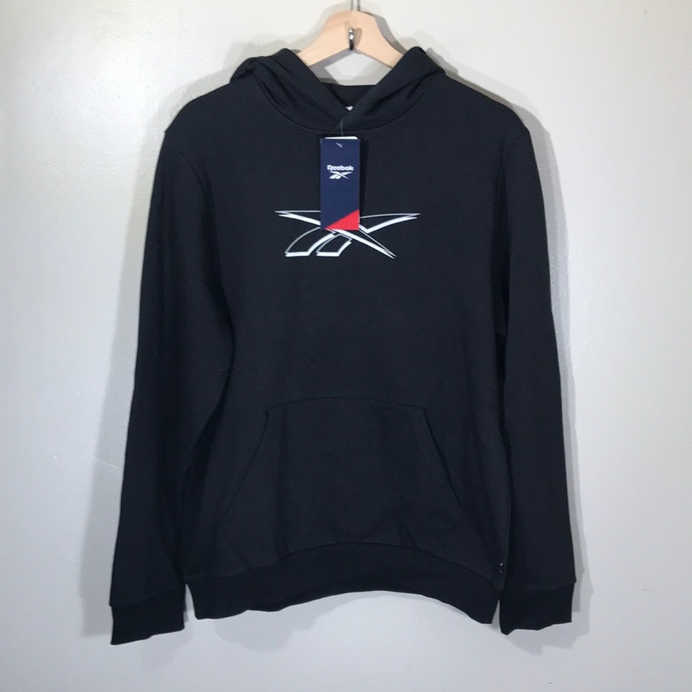 NWT Reebok Logo Black‎ Men's Hoodie